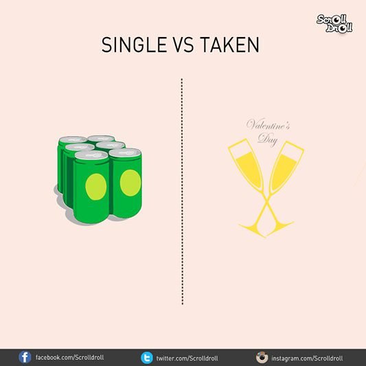 single vs. taken: make your schedule