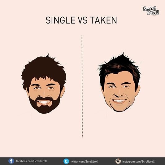 single vs taken: get as messy as you want