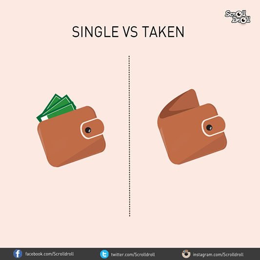 single vs taken: saves you money