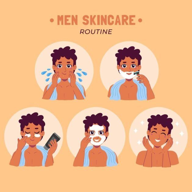 steps-man-skincare-routine